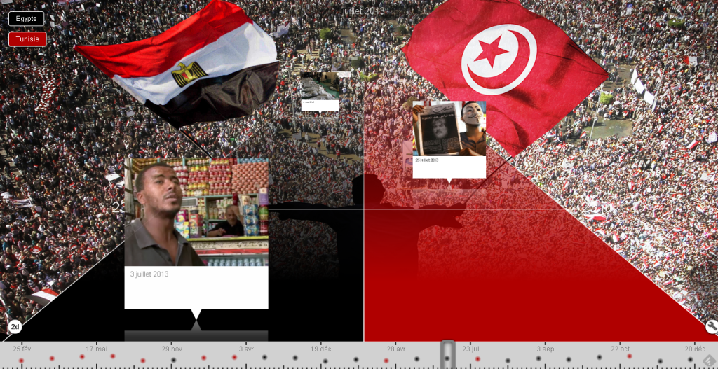 Chronologie des révolutions égyptienne et tunisienne